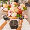 Bamboo Wine Coasters and Charcuterie Board Set with Wine Glass