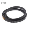sourcing map 2pcs A-1280 V-Belts Drive Belt 1280mm Inner 13mm