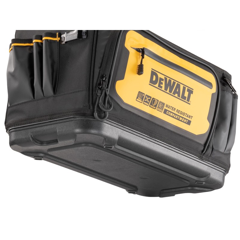 DEWALT Tool Tote, Open Top Tool Bag, 20" x 10"