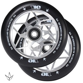 Envy Scooters 110mm Diamond Wheel Pair - Silver