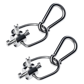 Zeikiwe HVAC Locking Caps Key 2 Pack, Refrigerant Cap Key Tool for R410A and R22 Systems, HVAC Tools for Locking Cap Installation and Removal