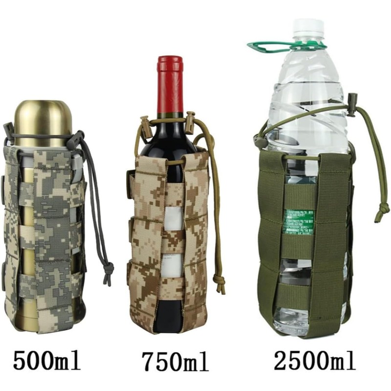 THJOPOKEEL Soporte Ajustable para Botella de Agua con Correa Ajustable
