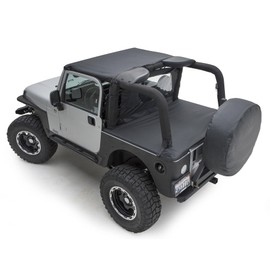 SmittyBilt SPARE TIRE CVR DEN BLK - SB773215