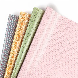 ZCOINS 4 Sheets 70 x 50 CM Floral Gift Wrapping Paper for Mothers Day Flowers Gifts Wrapping Paper for Female Women Girls Mum for Birthday Spring Holiday Wedding Birthdays Valentines Day