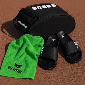 Erima Unisex Six Wings Erilette Bathing Shoes, Black Grey/Slate Grey/White