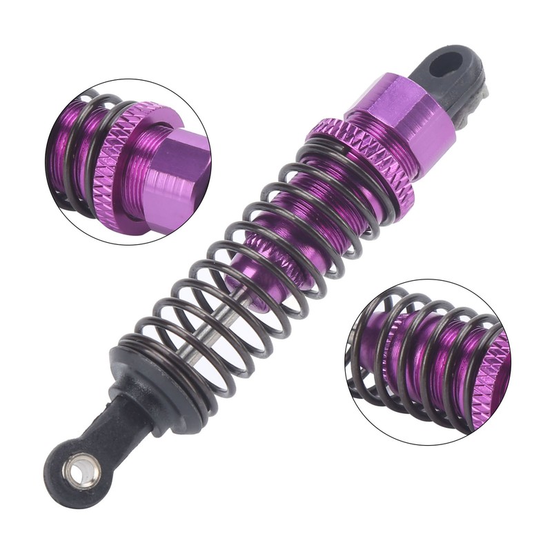2Pcs 72mm RC Aluminium Shock Absorber Damper for TRAXXAS SLASH
