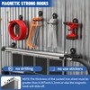 Xiuouix Heavy Duty Garage Magnetic Hooks 4 Pack - Neodymium
