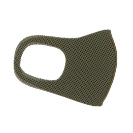 [IKplus] MA-12 Skin Mask Mesh Sports Mask Washable Gym Running Fitness Made in Japan (Kaki, M)