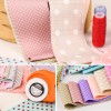 Jnenery Jelly Roll Fabric, Roll Up Cotton Fabric Quilting Strips,