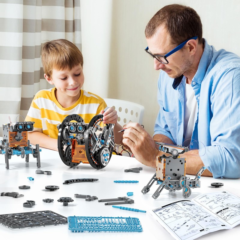 GOGIHCCH STEM Toys for Ages 8-13, Solar Powered Kits Toys