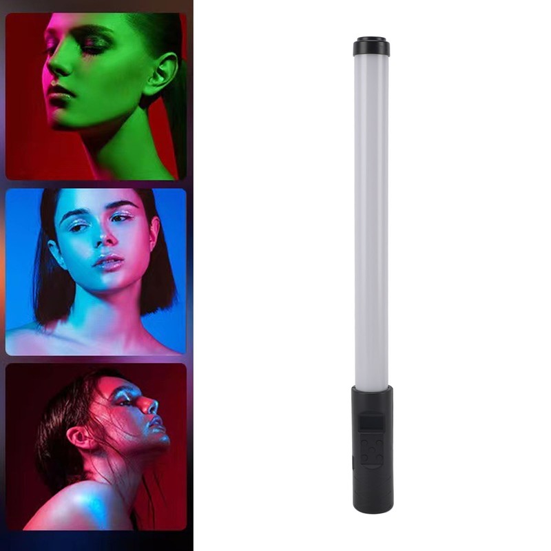 RGB LED Light Wand 3000K to 6000K 2600mAh Rechargeable Dimmable