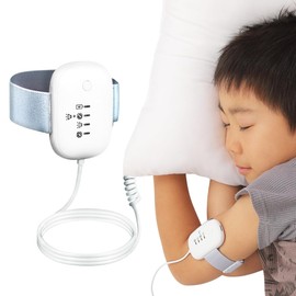 HapiChil Pediatrician Recommended Bedwetting Graduation Bedwetting Alarm (Alarm & Vibration, USB Charging) (White)
