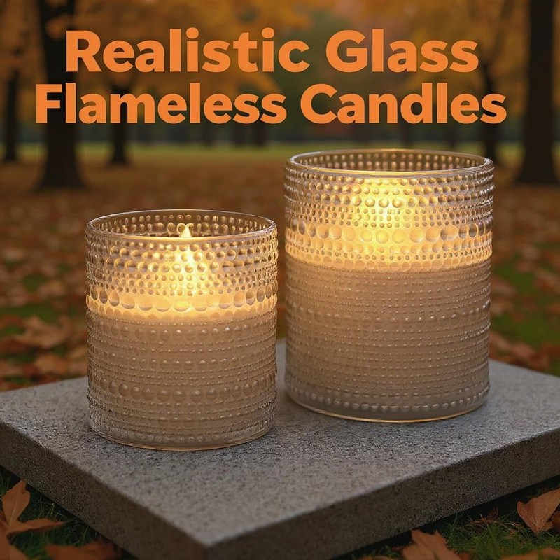 VENTA Flickering Flameless Candles With Remote Control - Led Candles