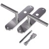 Alpertec Conte-LS 28015540 Renovation Set for Bathroom Doors, Toilet Handle