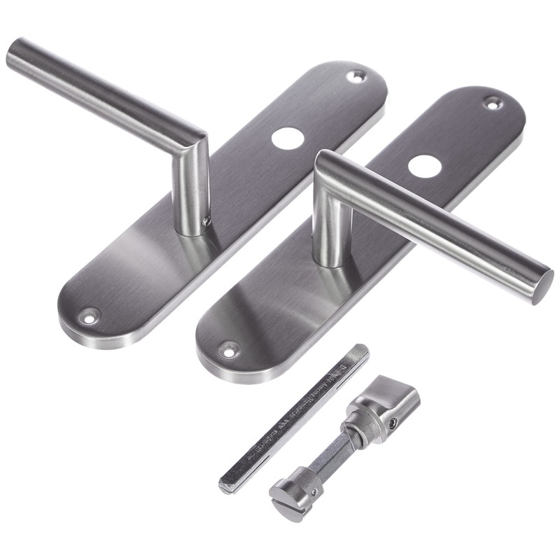 Alpertec Conte-LS 28015540 Renovation Set for Bathroom Doors, Toilet Handle
