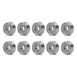 Unxuey 10pcs 3x8x3mm Steel Deep Groove Ball Bearings Longboard Model Bearings MR83ZZ L-830ZZ
