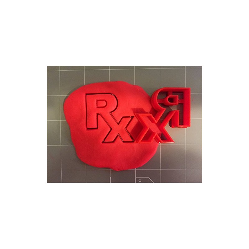 Medical Rx logo Cookie Cutter (7.62 cm)