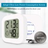 Thermometer Hygrometer Indoor 4 Pieces RUIZHI Mini Digital Thermometer with