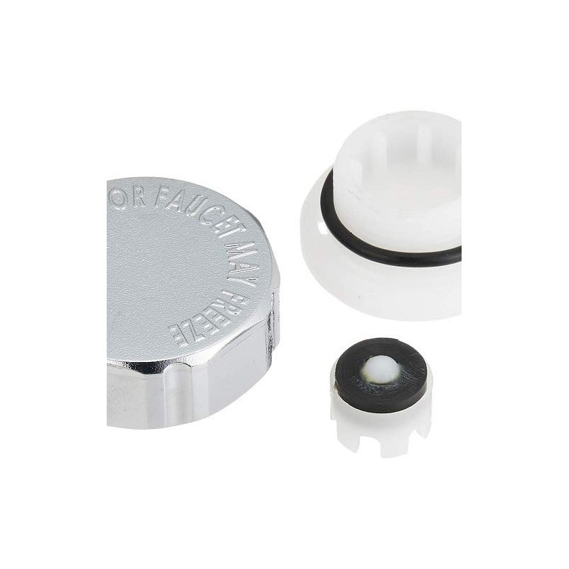 B&K Industries 888-183 Frost Free Anti-Siphon Wall Faucet