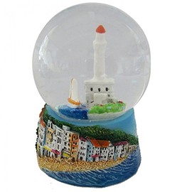 Seaside Snow Globe