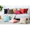 Topfinel Decorative Cushion Covers, Lumbar Cushion Covers, Plain, Chenille, with