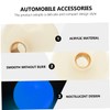 GRIRIW 1pc Car Handle Knob Adapters Stylish Lever Knob Automotive