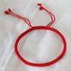Red String Bracelet for Protection, Tibetan Buddhist Dorje Knot Lucky