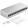 deleyCON 12 Port Patch Panel Housing 1 HE for 14.9