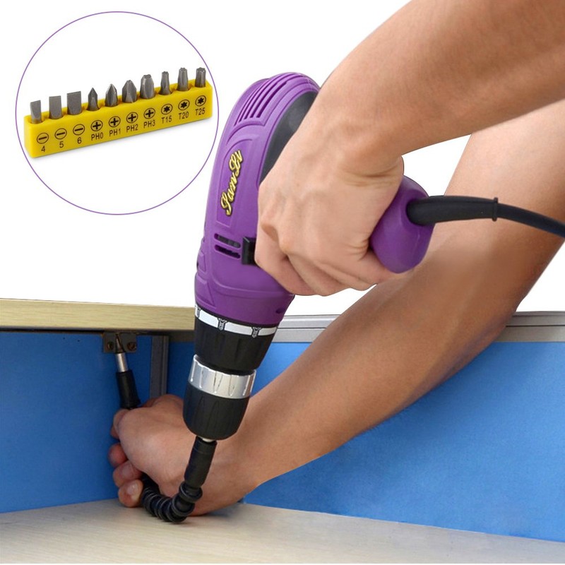 PH4# Short Screwdriver Bit Combination Set with Screw Holder 8x2.5x1