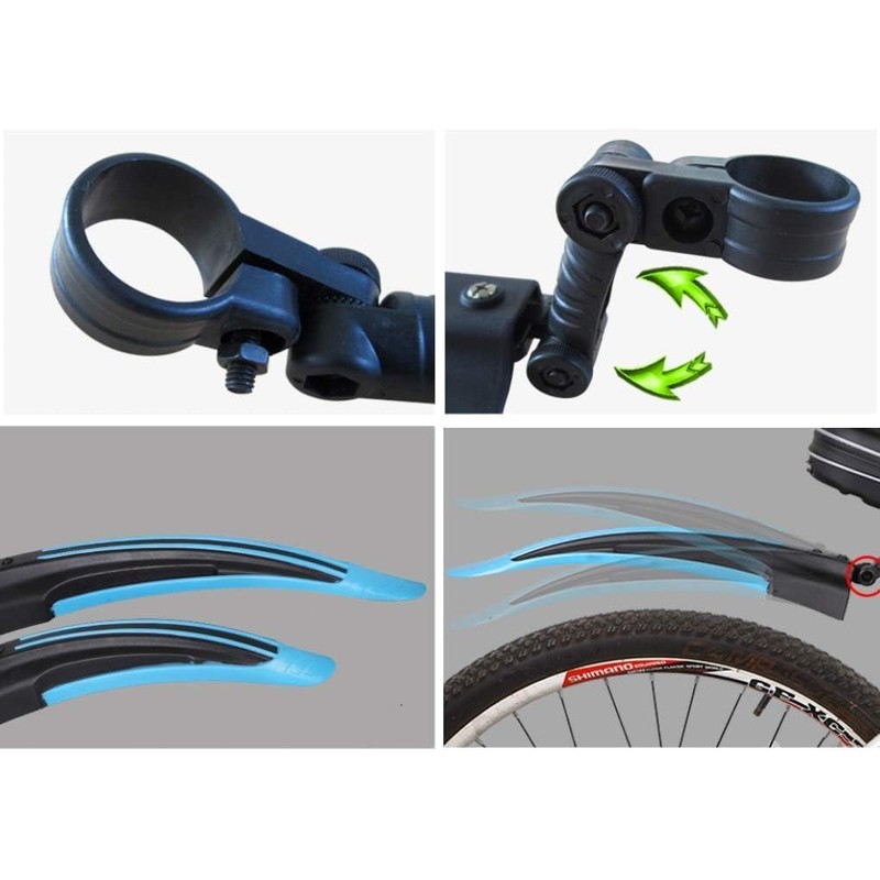 Free-fly Adjustable Road Mountain Bike Bicycle Cycling Tire Front/Rear Mud