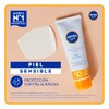 NIVEA SUN Protector Solar Facial para Piel Sensible FPS50+