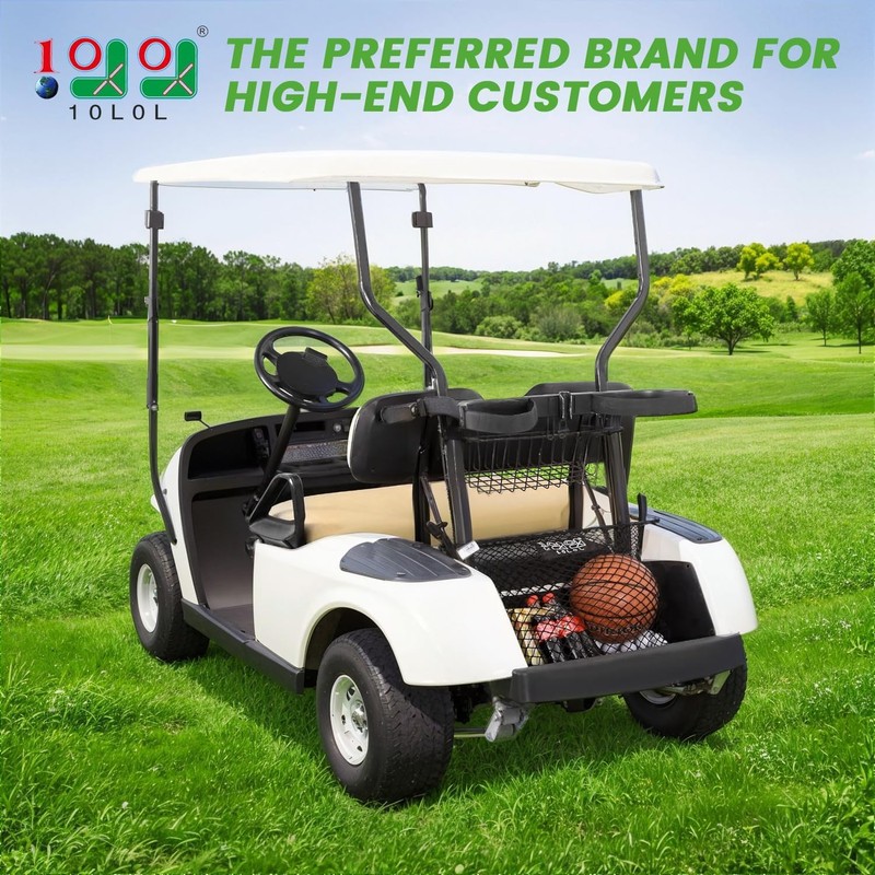 10L0L Golf Cart 2 Passenger Cargo Net for Yamaha EZGO