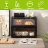 Farmhouse Bread Box for Kitchen Countertop Bread box Double Layer