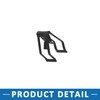 A ABSOPRO Console Dash Trim Clip 11.5x17mm Rivet Metal Black(Set