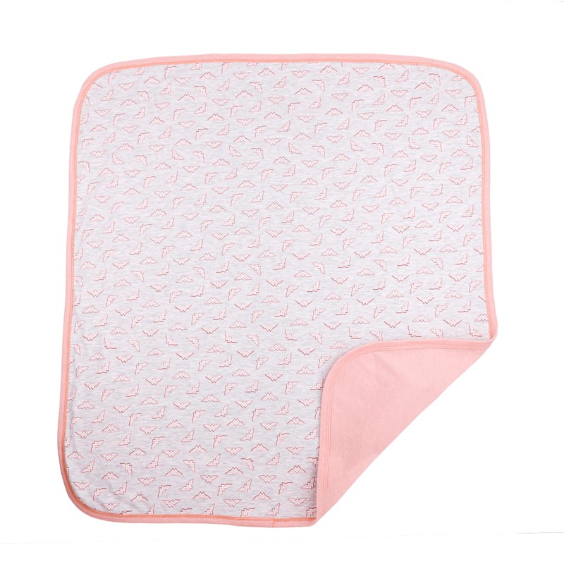 Baby Creysi Collection Sábana, Reversible Unisex Bebé, Rosa (Pink), Talla