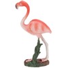 Flamingo Statue Resin Materials Vivid Real Pink Flamingo Ornament for