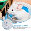 HKYLRAT Hamster Tunnel Tube Toy, 8 Pack Pet DIY House