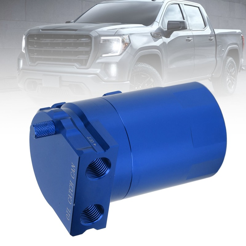 Oil Catch Can Aluminium Alloy Fuel Separator Reservior Trap Tank