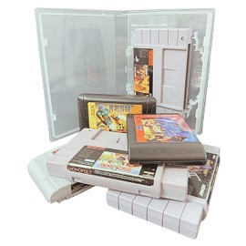 Mediaxpo Protect and Organize Your Retro Video Game Cartridges with Universal Game Case (Pack of 100)