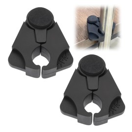 2 Stück krückenhalter schwarz stockhalter für gehstöcke,Einfaches Verstauen von Wanderstöcken,zur Befestigung an Schreibtischen,Tischen und Theken,für Gehstöcke mit einem Durchmesser von 1,6-2,5 cm