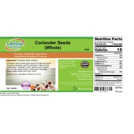 Coriander Seeds (Whole) (4 oz, ZIN: 528383)