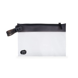 Gravel The Pouch | TSA Approved Clear Travel Toiletry Bag | Quart Size for Men & Women