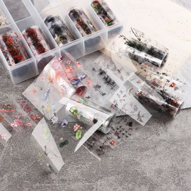 Leadigol Chinese Style Sticker National Artistic Nail Art Decor Chinese Character Decals Nail Transfer Sticker for Nails Foil Stickers