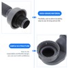 1 Set Bathtub Drain Plastic Flexible Drain Kitchen Drain Expandable