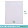 Extra Large Laundry Bag, 43.3" x 35.4" Heavy Duty Durable