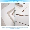 20PCS White Picture Mounts, 5 Sizes Mixed Photo Mounts, Picture