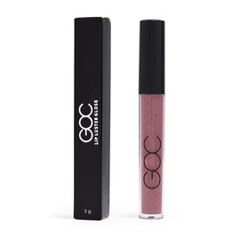 GOC, Brillo para labios, Lip Luster, Su formula ligera evita escurrimientos, Contiene cera de abeja que aporta hidratación, GLLG03