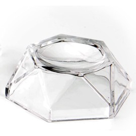 Zhhuoc 6Pcs Transparent Acrylic Ball Display Stand Hexagon Spheres Holders Crystal Ball Base Holder for Baseball Tennis Ball Crystal Ball,Display Stands,Home Decor Display Pedestals