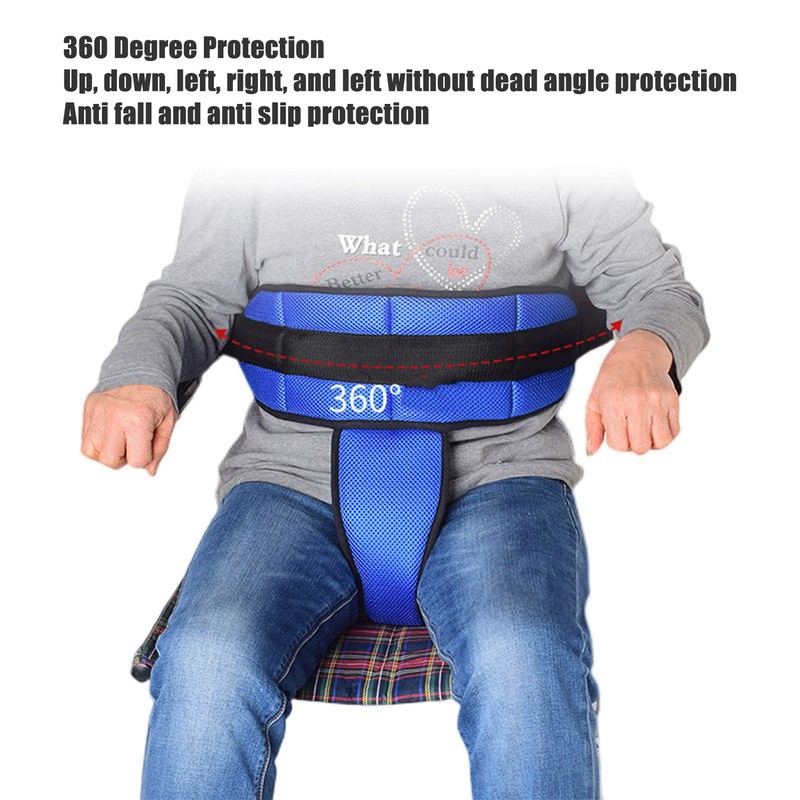 Wheelchair Belt Prevent Slip Adjustable Breathable Restraint Wheelchair Seatbelt for