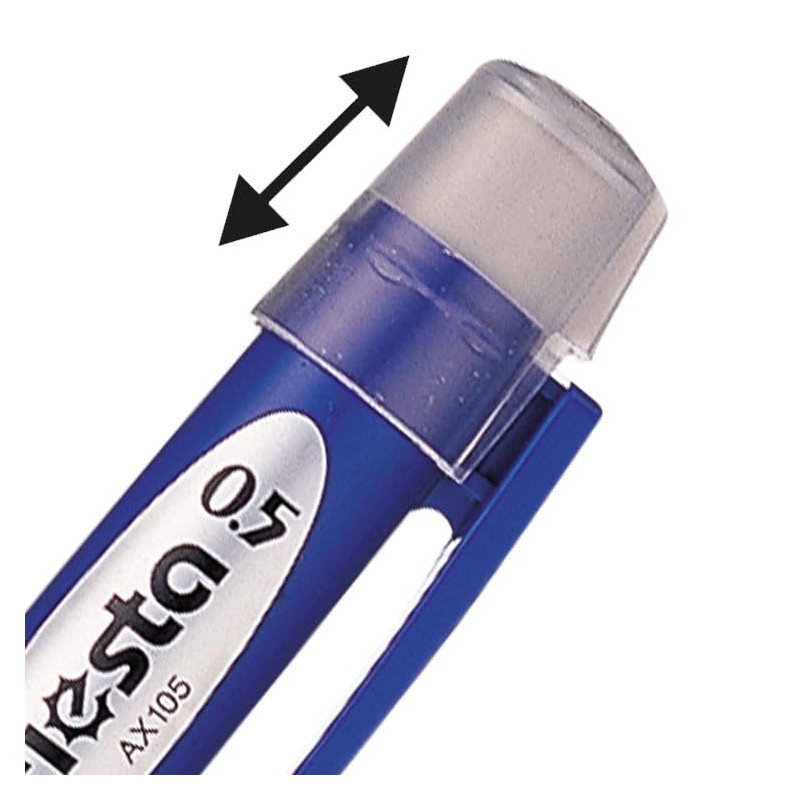 Pentel Fiesta 0.5mm Automatic Pencil - Blue Barrel (Pack of